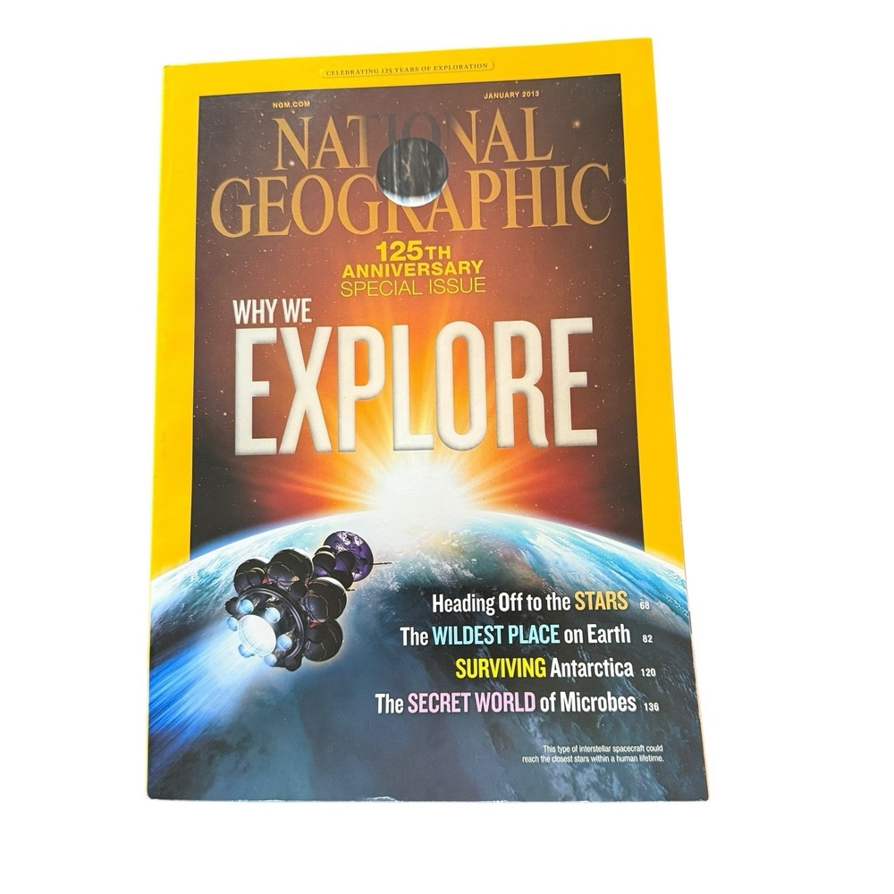 National Geographic Magazine January 2013 125th Anniversary Special Issue